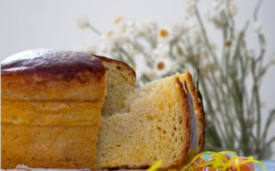 colazione pasquale in Sabina è la pizza dolce, detta anche pizza dei tre giorni